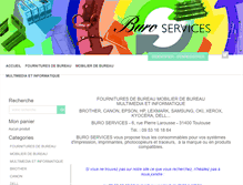 Tablet Screenshot of buroservices-toulouse.fr